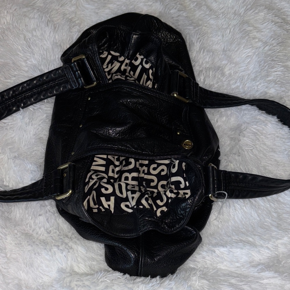 Marc Jacobs Black Leather Shoulder Bag - Picture 4 of 6
